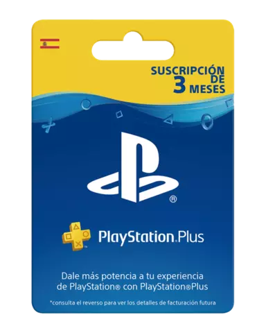 Comprar PlayStation Plus 3 Meses Suscripción Tarjeta Prepago - Playstation Network
