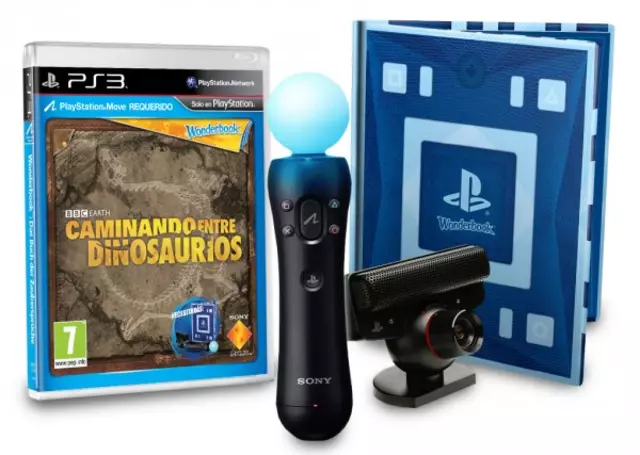 Comprar Caminando entre Dinosaurios + Wonderbook + Move Pack PS3 - Videojuegos