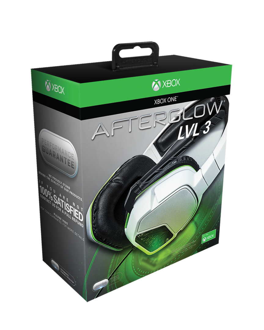Afterglow LVL 3 Auriculares Stereo Blanco