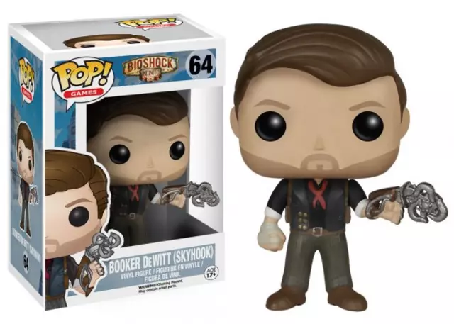 Comprar Figura POP! Bioshock Booker DeWitt con Skyhook 