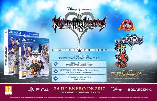 Comprar Kingdom Hearts HD II.8 Final Chapter Prologue Edición Limitada PS4 Limitada screen 1 - 00.jpg