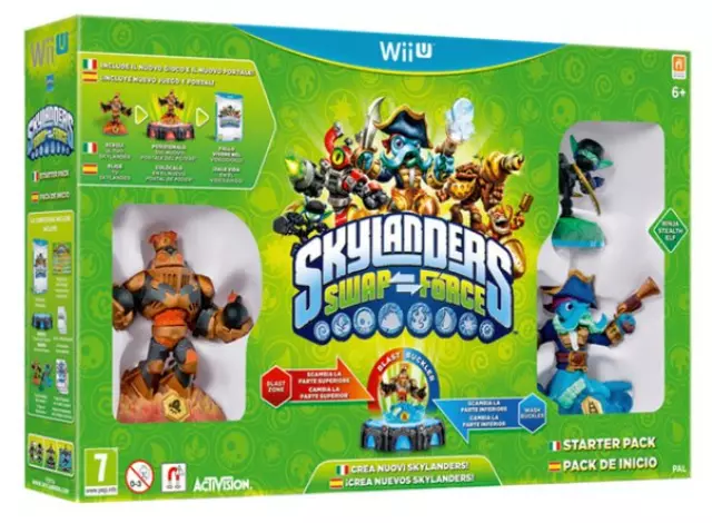 Comprar Skylanders Swap Force Pack de Inicio Wii U