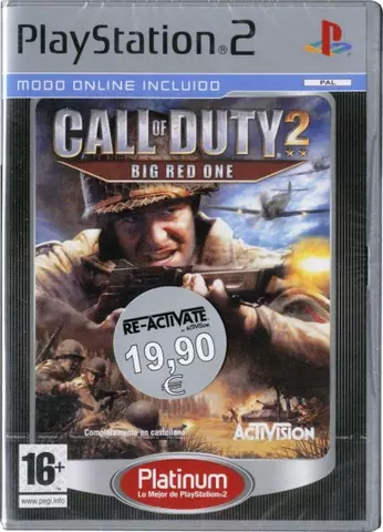 Comprar Call of Duty 2: Big Red One PS2