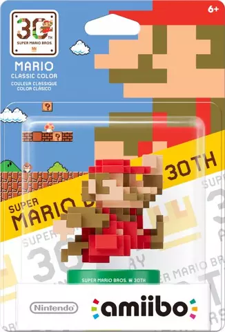 Comprar Figura Amiibo Mario Colores Clásicos Figuras amiibo