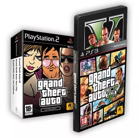 Comprar Grand Theft Auto V Especial Pack Nostalgia PS3