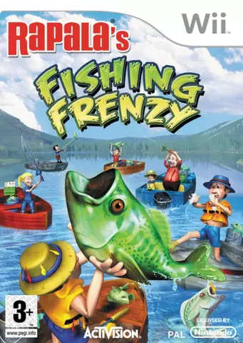 Comprar Rapala Fishing Frenzy + Caña De Pescar WII - Videojuegos - Videojuegos