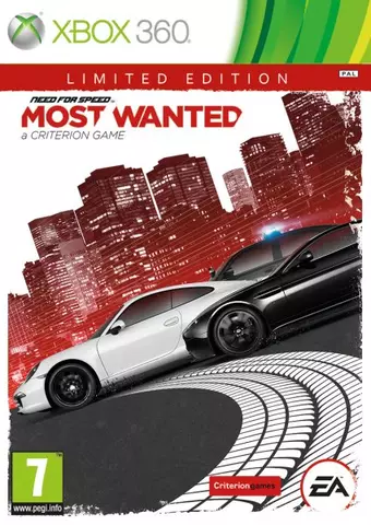 Comprar Need For Speed Most Wanted Edición Limitada Xbox 360 - Videojuegos - Videojuegos