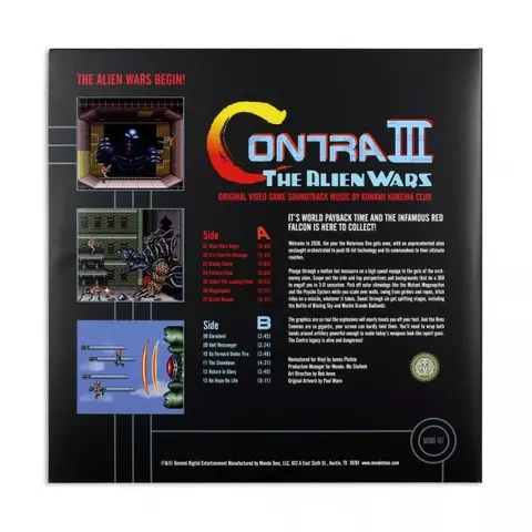 Comprar Vinilo Contra 3: Alien Wars Banda Sonora (1 x LP) screen 4 - 04.jpg