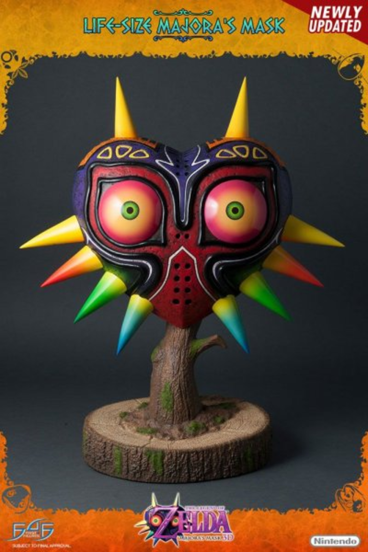 Legend of zelda majora's mask replica 1:1 de 63 cm