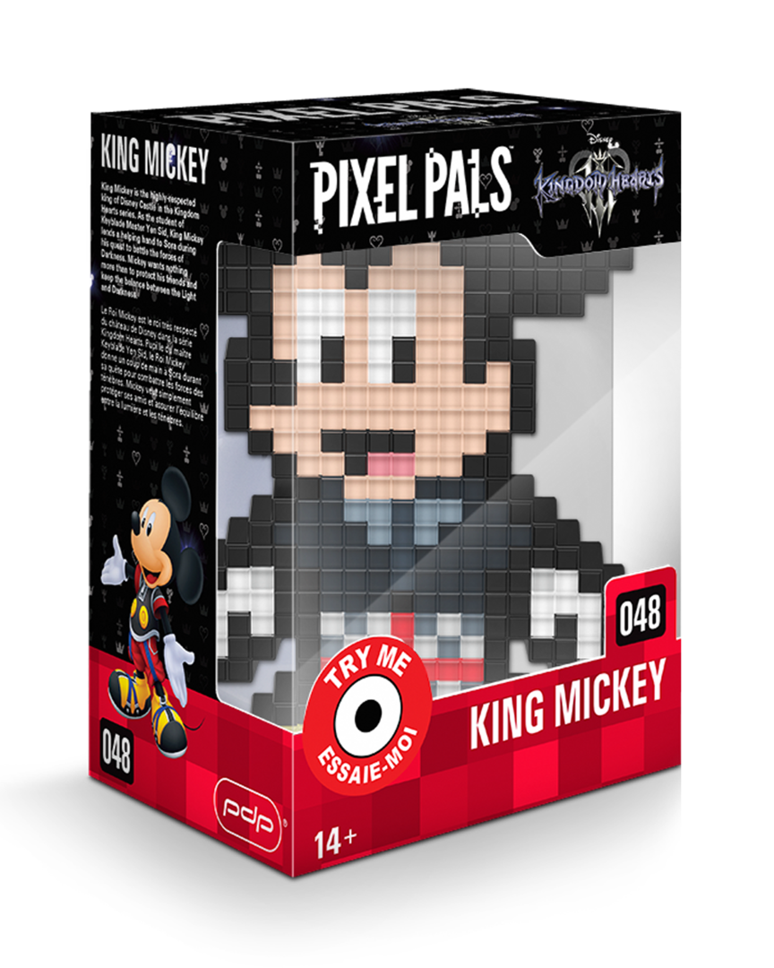 Pixel pals kingdom hearts king mickey