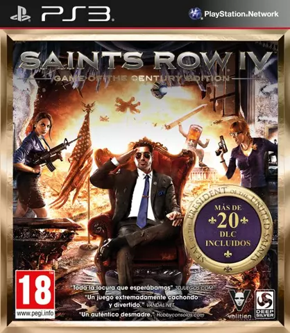 Comprar Saints Row IV Game of the Century Edition PS3