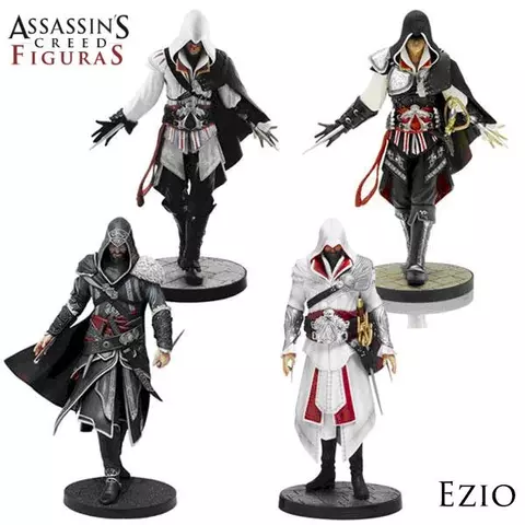 Comprar Pack 4 Figuras Ezio Auditore Assassins Creed screen 1 - 0.jpg