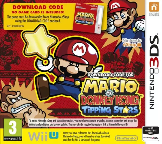 Comprar Mario vs. Donkey Kong: Tipping Stars (Código Descarga) 3DS
