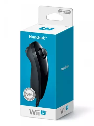 Comprar Nunchaku Negro Wii U - Accesorios