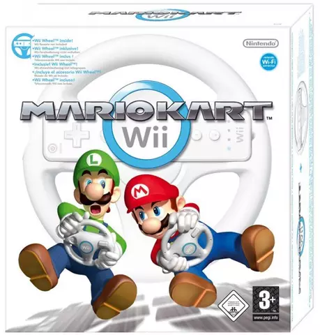 Comprar Mario Kart + Wii Wheel WII - Videojuegos - Videojuegos