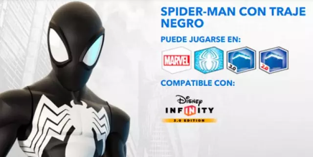 Comprar Disney Infinity 3.0 Figura Black Suit Spiderman (Serie Marvel) screen 2 - 02.jpg