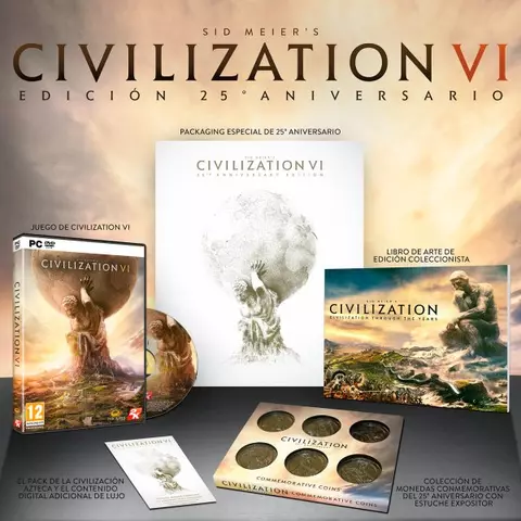 Comprar Civilization VI Edición 25 Aniversario PC screen 1 - 00.jpg