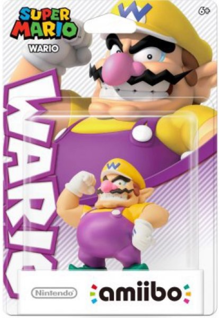 Figura Amiibo Wario (Serie Super Mario)