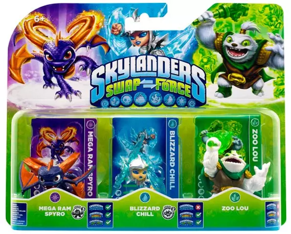 Comprar Skylanders Swap Force Triple Pack A 