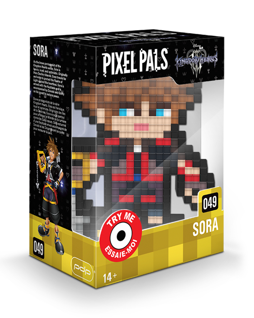 Pixel pals kingdom hearts sora