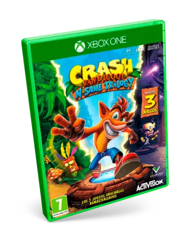 Comprar Crash Bandicoot: N. Sane Trilogy Xbox One Estándar - Videojuegos - Videojuegos