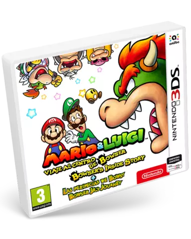 Comprar Mario & Luigi: Viaje al Centro de Bowser + Las Peripecias de Bowsy 3DS Estándar