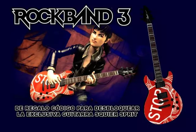 Comprar Rock Band Guitarra + Rock Band 3 PS3 screen 1 - 1.jpg - 1.jpg