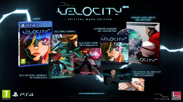 Comprar Velocity 2X: Critical Mass Edition PS4 Limitada screen 1 - 01.jpg - 01.jpg