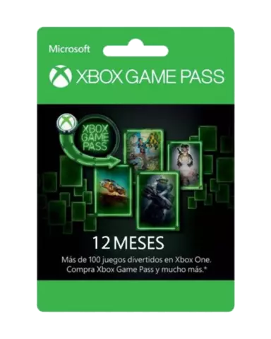 Comprar Xbox Game Pass 12 Meses Xbox Live
