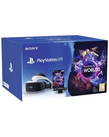 Comprar PlayStation VR (Modelo ZVR2) + Camara + VR Worlds PS4 Estándar