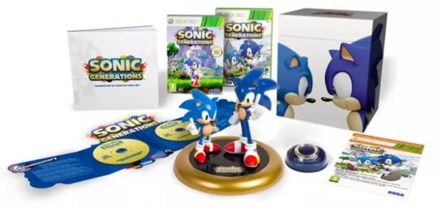 Comprar Sonic Generations Edición Coleccionista Xbox 360 - Videojuegos - Videojuegos