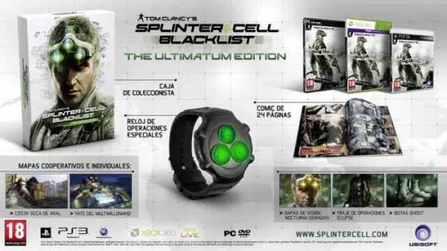 Comprar Splinter Cell: Blacklist Ultimatum Edition PC screen 1 - 00.jpg