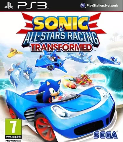 Comprar Sonic All-Stars Racing Transformed PS3 - Videojuegos - Videojuegos