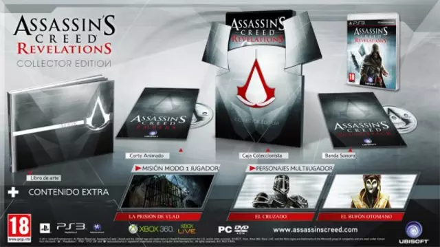Comprar Assassins Creed: Revelations Edición Coleccionista PS3 - Videojuegos - Videojuegos