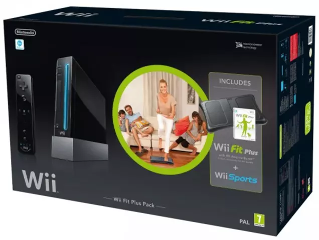 Comprar Wii Fit Plus Pack Negra WII - Consolas - Consolas