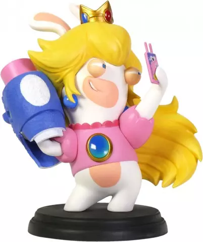 Comprar Figura Rabbid Peach 16cm (Serie Mario + Rabbids: Kingdom Battle) 