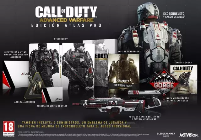 Comprar Call of Duty: Advanced Warfare Edicion Atlus Pro PS4 screen 1 - 00.jpg