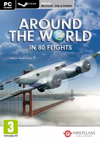 Comprar Around the World in 80 Flights (Expansion Para FSX) PC Estándar
