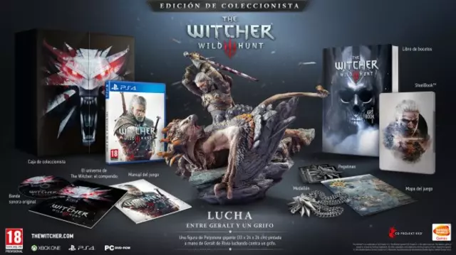 Comprar The Witcher 3: Wild Hunt Edición Coleccionista PS4