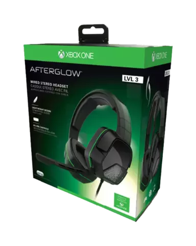 Afterglow LVL 3 Auriculares Stereo Negro