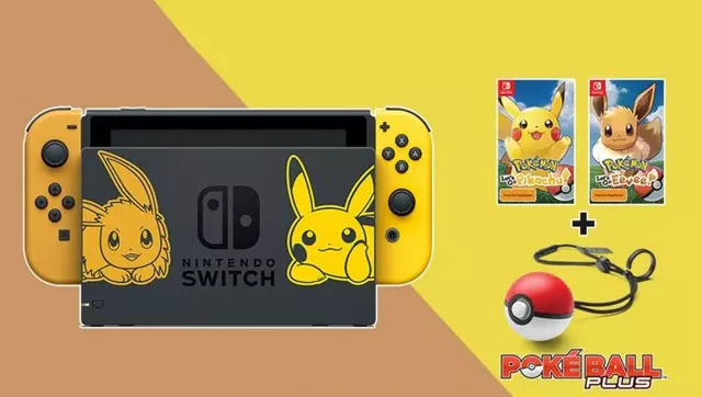 Comprar Nintendo Switch+ Pokémon Let's Go Eevee! + PokéBall Plus Switch screen 1 - 01.jpg