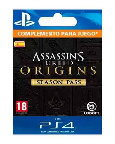Comprar Assassin's Creed: Origins Pase de Temporada PS4 PlayStation Network