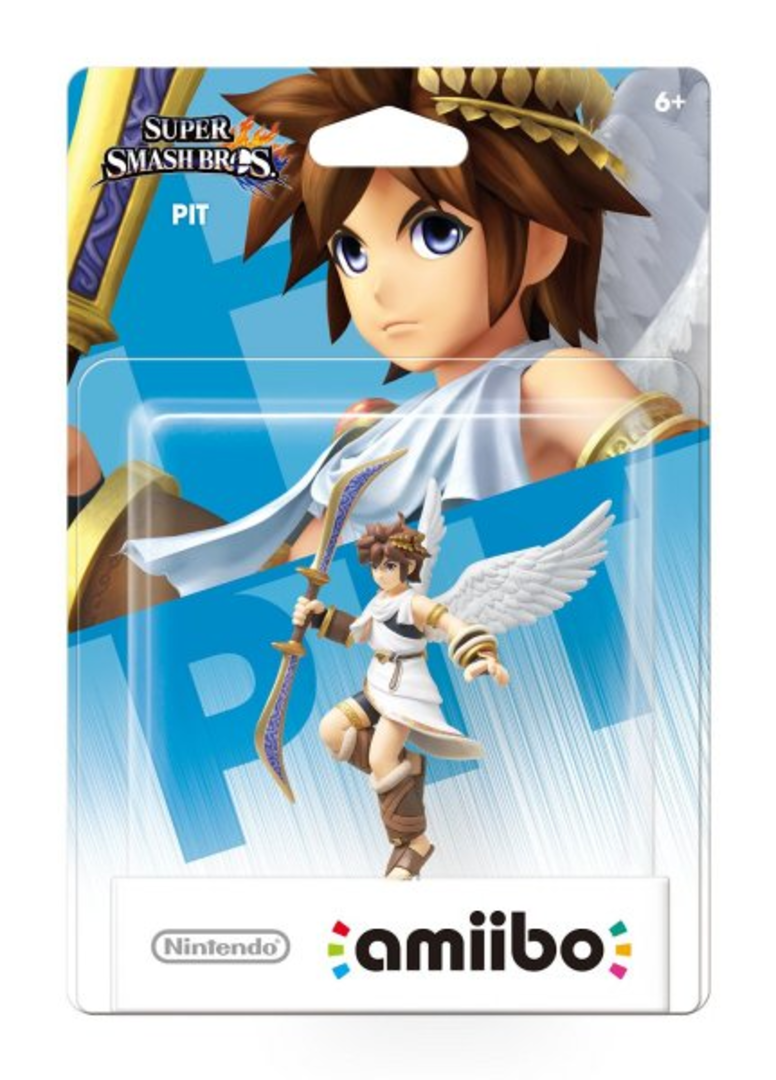 Figura amiibo pit (serie ssb)