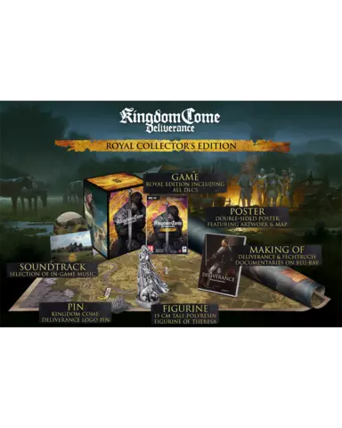 Comprar Kingdom Come: Deliverance Royal Edición Coleccionista (Exclusiva xtralife) PC Coleccionista