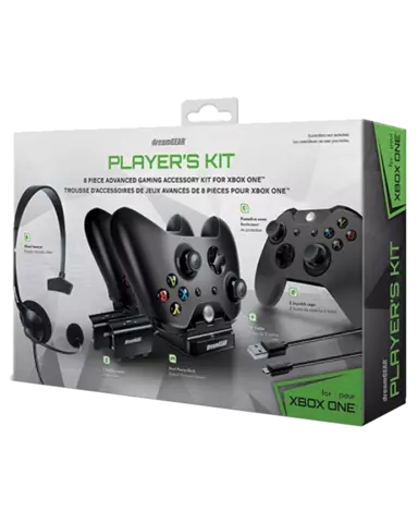 Comprar Player's Kit 8 en 1 Para Xbox One - Xbox One, Auriculares, Cables, Cargadores, Pack Accesorios - Accesorios - Accesorios