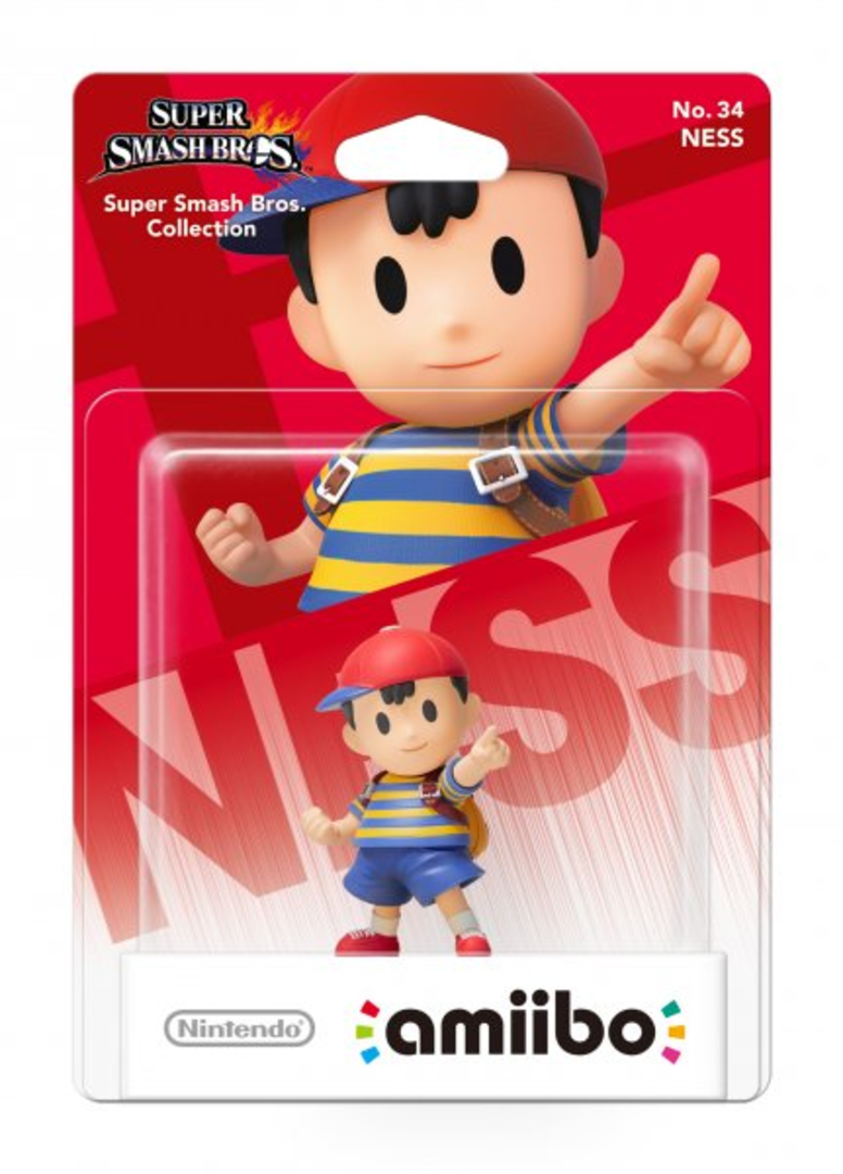 Figura amiibo ness (serie ssb)