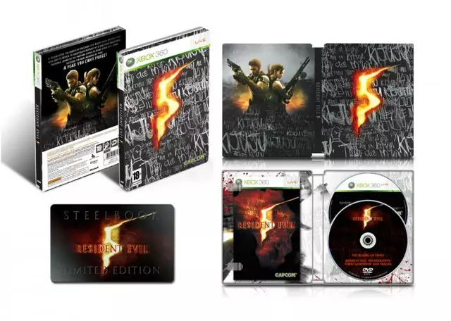 Comprar Resident Evil 5 Edición Especial Xbox 360 Limitada screen 1 - 1.jpg