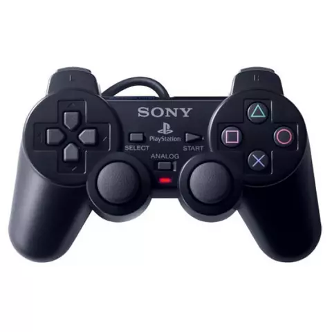Comprar Mando DualShock Negro PS2 - Accesorios