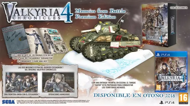 Comprar Valkyria Chronicles 4 Edición Premium Memoirs from Battle PS4 Coleccionista screen 1 - 00.jpg - 00.jpg