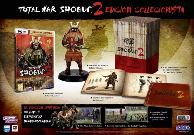 Comprar Shogun 2: Total War Edición Coleccionista PC - Videojuegos - Videojuegos